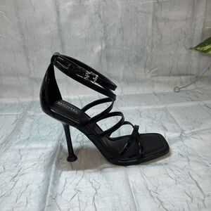 MICHAEL Michael Kors Women's Imani Strappy Dress Sandals - Black 6.5M